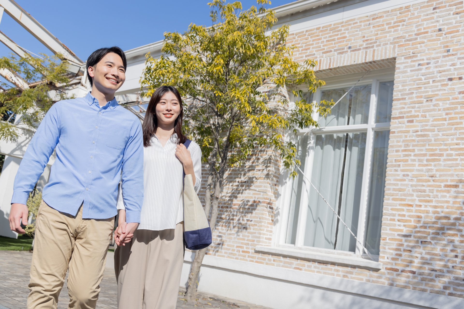 夫婦 モデルハウス 住宅展示場 見学