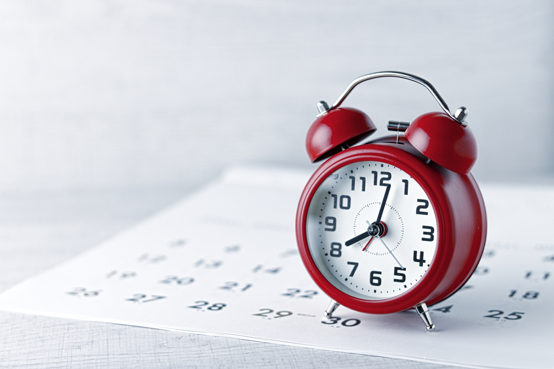 時計とカレンダー