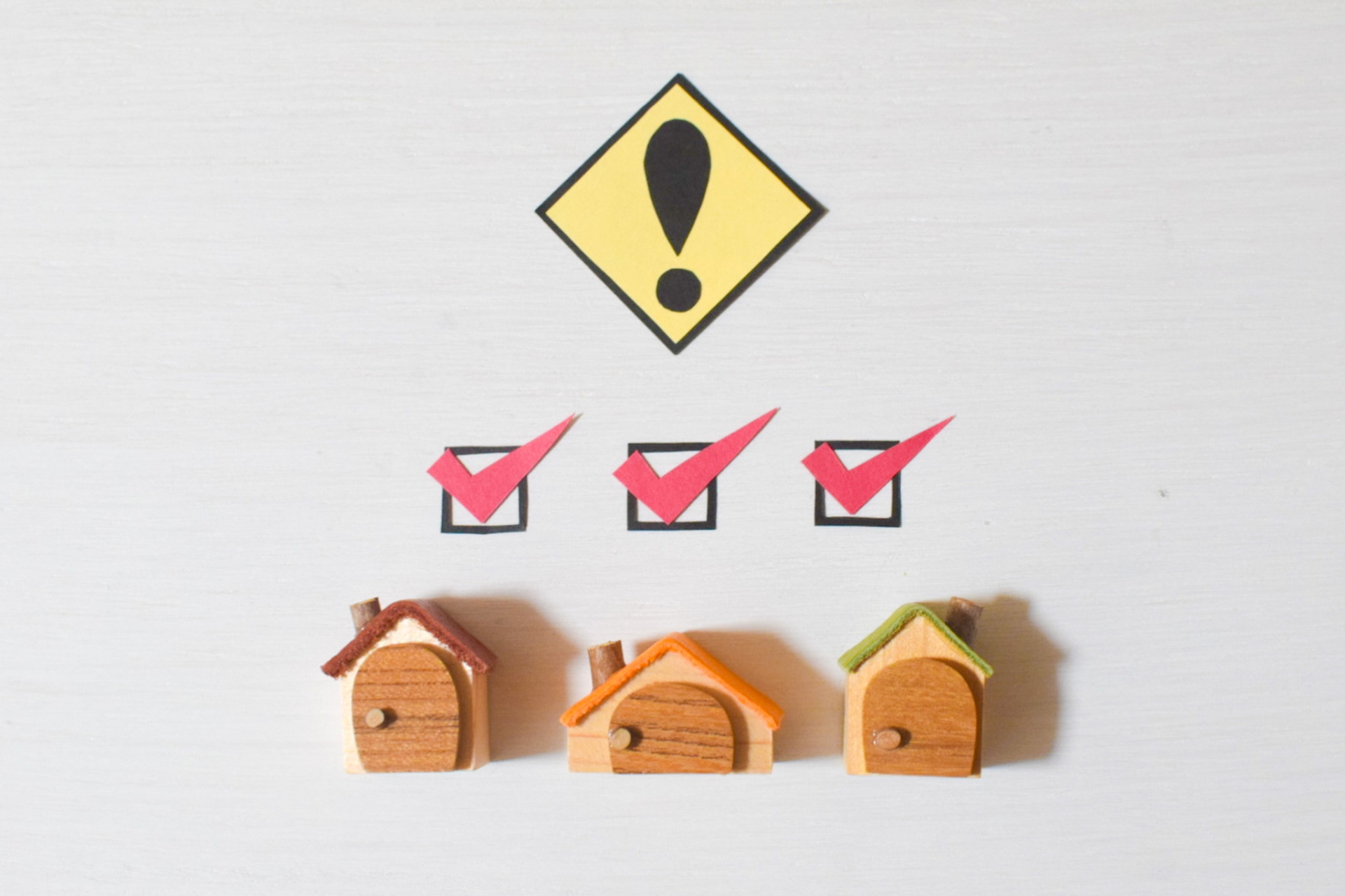 家と点検、防災　チェックリストで確認