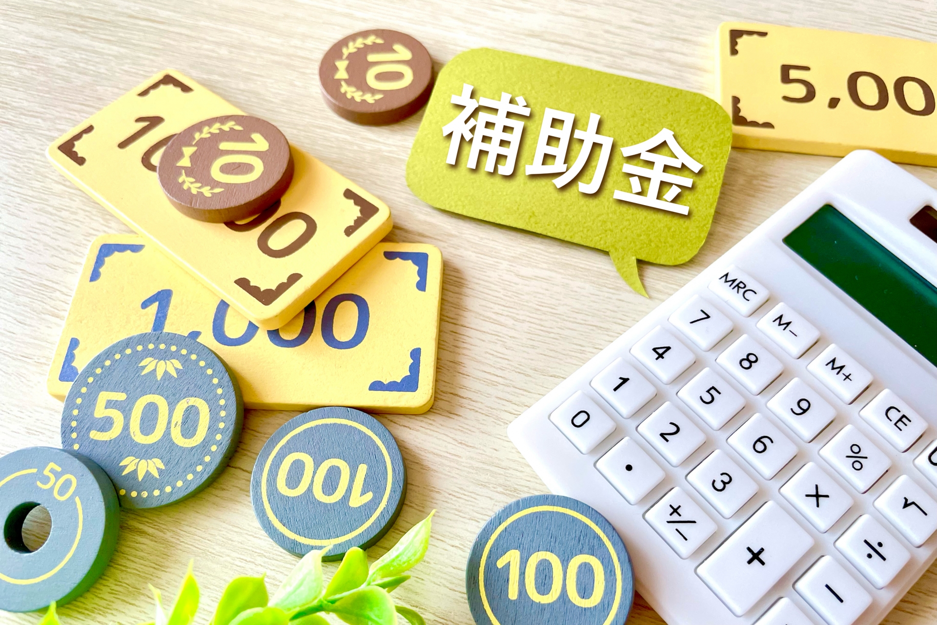 補助金を活用する