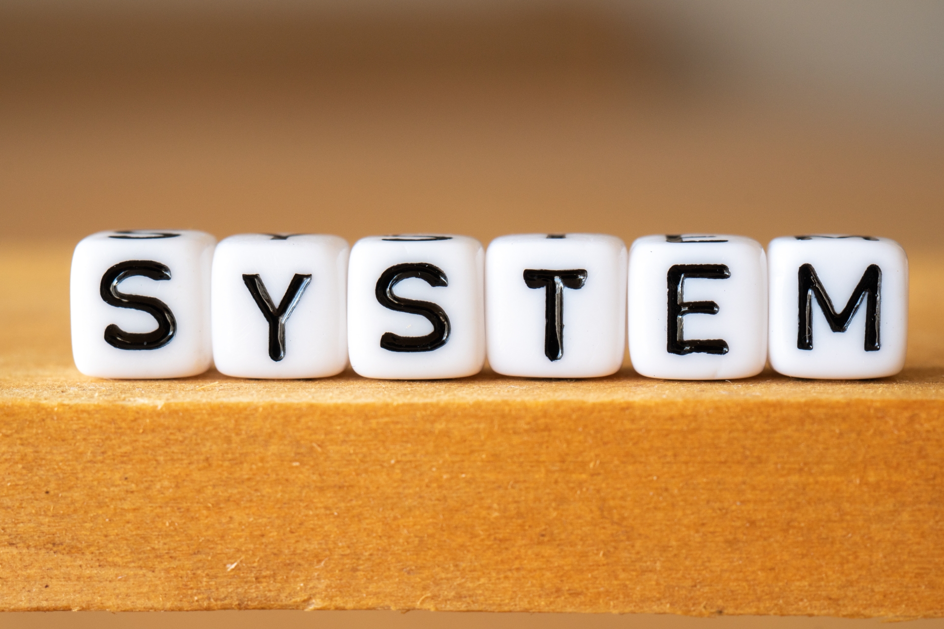 SYSTEM（システム）文字素材