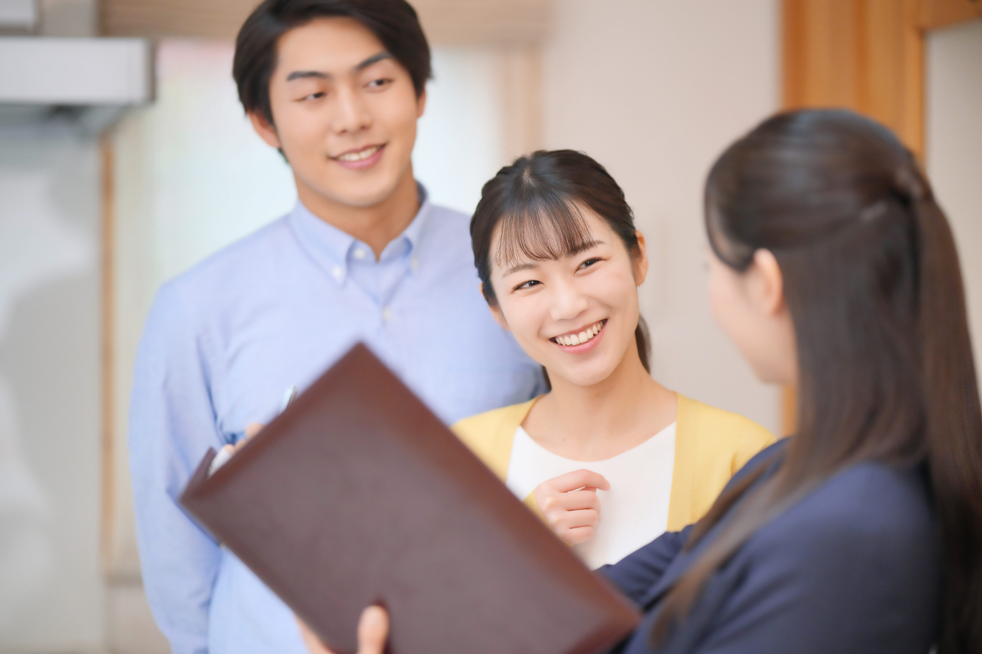 スタッフに相談する