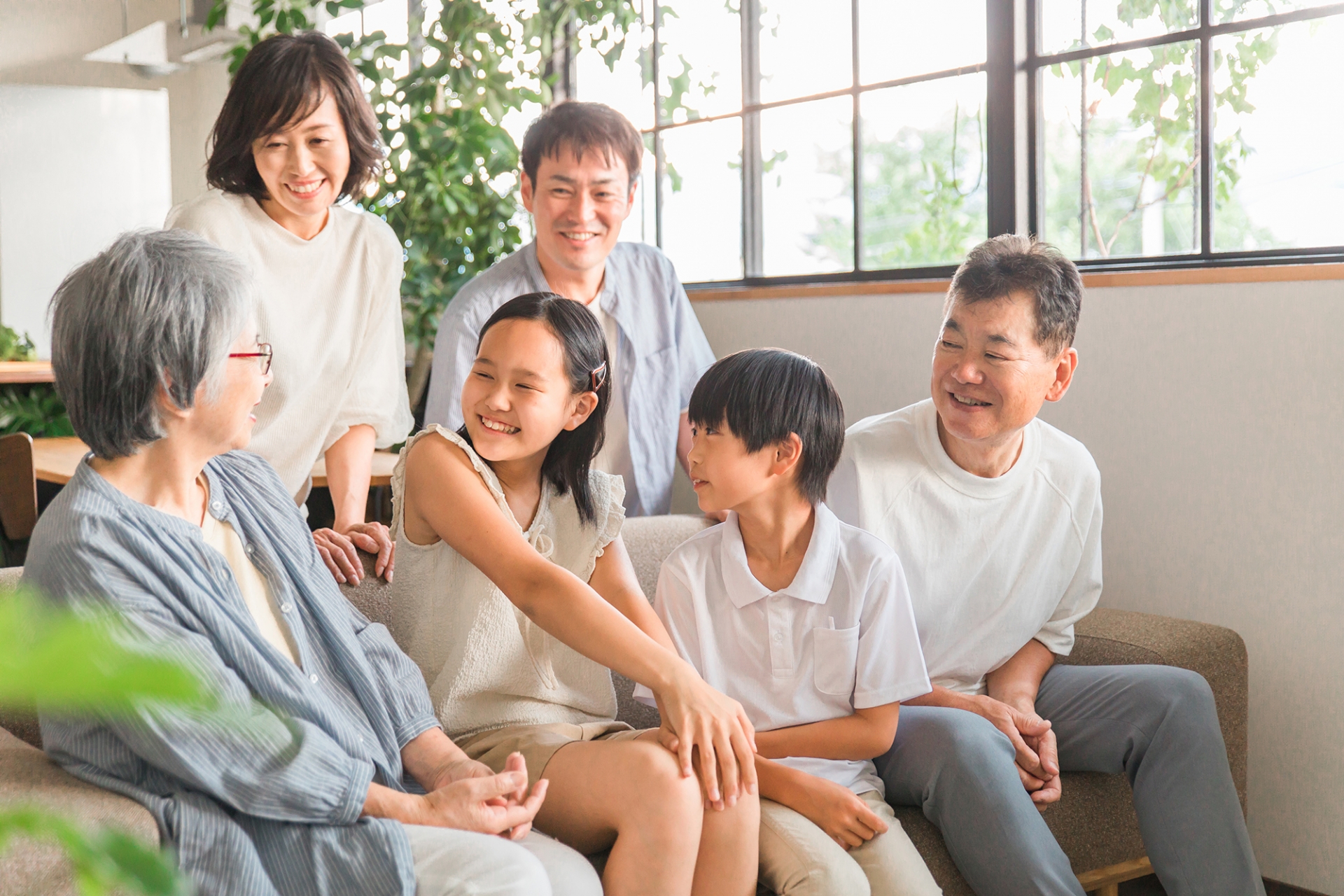 3世代で話す